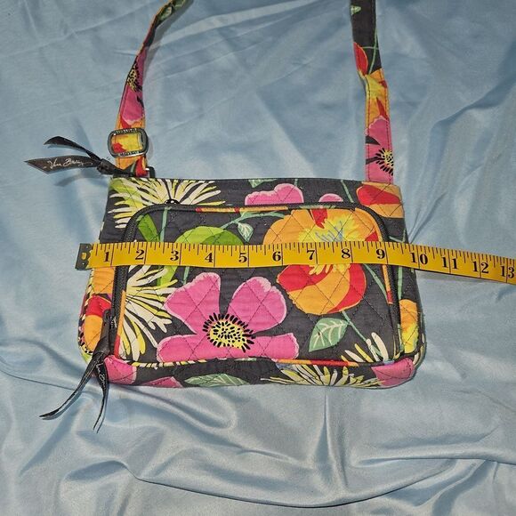 Vera Bradley Jazzy Blooms Crossbody Purse - Picture 8 of 10